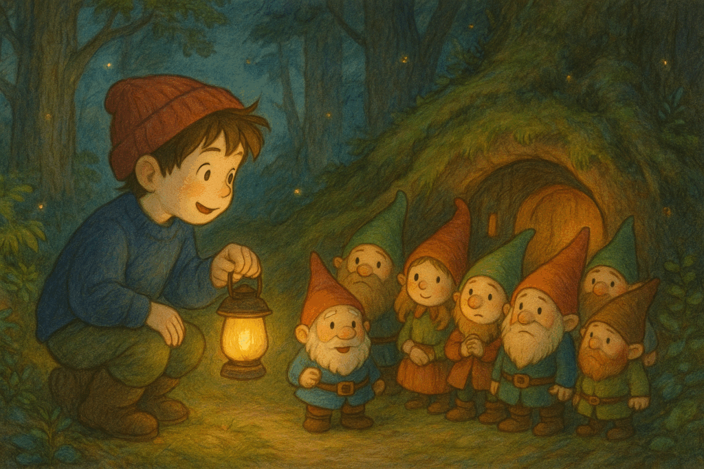 Klaus und die Zwerge – Ein Abenteuer im Wichtelwald - Gute Nacht Geschichte