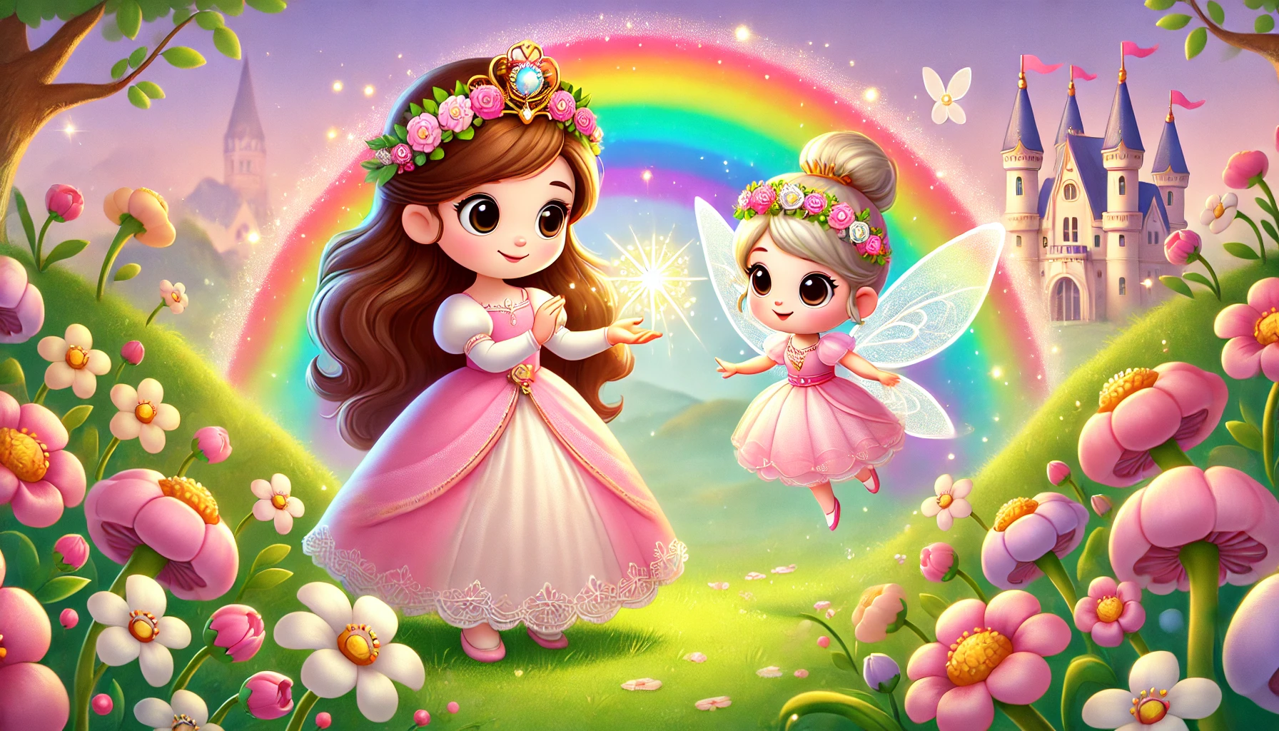 Die mutige Prinzessin Flora und der verlorene Regenbogen