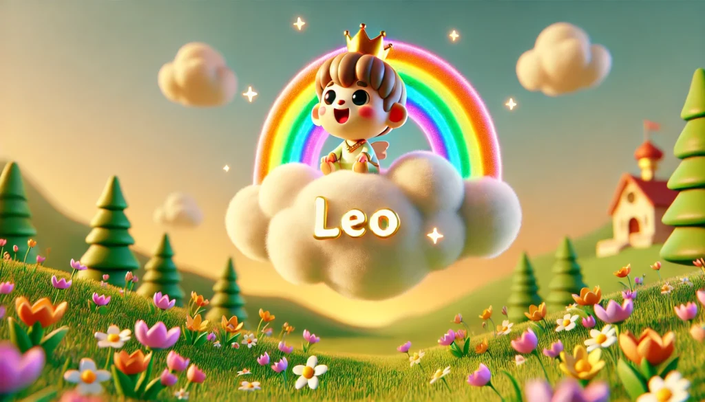 Prinz Leo und die Regenbogenwolke